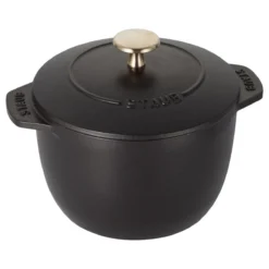 Staub 1.5 Qt. Petite French Oven | Matte Black