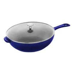 Staub 2.9 Qt Cast Iron Daily Pan | Dark Blue