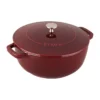 Staub 3.75 Qt. Essential French Oven | Grenadine -Le Creuset sales 11732487 1 1