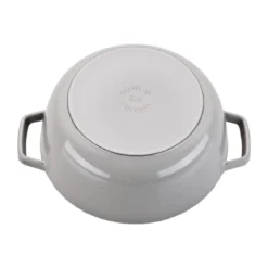 Staub 3.75 Qt. Essential French Oven With Rooster Lid | Graphite Grey -Le Creuset sales 11752418 3