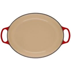 Le Creuset 15.5 Qt. Oval Signature Dutch Oven With Stainless Steel Knob | Cerise/Cherry Red -Le Creuset sales 13431scr 7591a5f70beda43