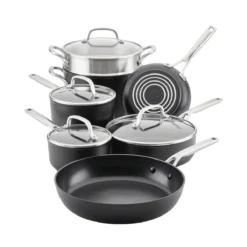 KitchenAid Non-Electrics KitchenAid Hard Anodized Induction Cookware Set | 11-Piece