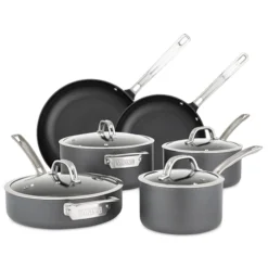 Viking Hard-Anodized Nonstick Cookware Set - 10 Piece