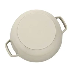 Staub 3.75 Qt Essential French Oven | White Truffle -Le Creuset sales 40501 424 0 03