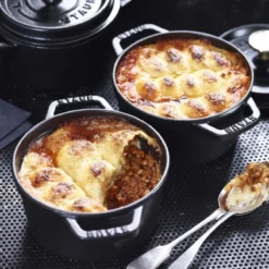 Staub 1.25 Qt. Round Cocotte/Dutch Oven | Graphite Grey 8 Staub 1.25 Qt. Round Cocotte/Dutch Oven | Graphite Grey -Le Creuset sales 40509 476 2 1