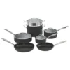 Cuisinart Dishwasher-Safe Anodized 11-Piece Nonstick Cookware Set -Le Creuset sales 51kpjxgswkl. ac sl1156