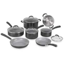 Cuisinart Advantage Ceramica XT 11-Piece Cookware Set | Black