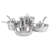 Viking Contemporary 3 Ply Mirror 7-Piece Cookware Set -Le Creuset sales 61efeog5pkl. ac sl1500