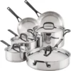 KitchenAid Non-Electrics KitchenAid Stainless Steel 5-Ply Cookware Set | 10-Piece -Le Creuset sales 815lso4ti0l. ac sl1500