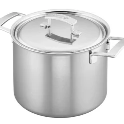 Demeyere Industry 5-Ply 10 PC Stainless Steel Cookware Set -Le Creuset sales demeyere 10 piece set 6