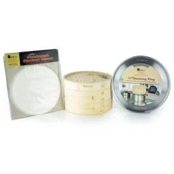 Helen's Asian Kitchen Bamboo Steamer Set