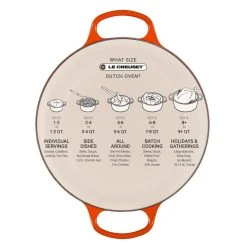 Le Creuset 5.5 Qt. Round Signature Cast Iron Dutch Oven With Stainless Steel Knob | Deep Teal -Le Creuset sales lc round oven guide 1 30