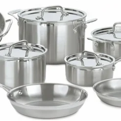 Cuisinart MultiClad Pro Triple Ply Stainless Steel Cookware Set | 12-Piece