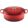 Le Creuset 9.5 Qt. Oval Signature Dutch Oven With Stainless Steel Knob | Cerise/Cherry Red -Le Creuset sales rs11961 lc 20191107 fr ps 00003 s