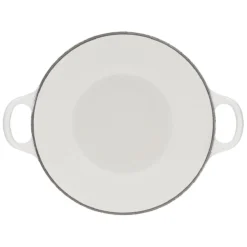 Le Creuset L'Amour 2.75 Qt. Enameled Cast Iron Soup Pot With Gold Knob & Heart Applique | White -Le Creuset sales rs13475 l2574 2216hlg 4