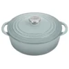 Le Creuset 2.75 Qt. Shallow Round Dutch Oven | Sea Salt -Le Creuset sales rs18938 l2545 22717ss