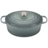 Le Creuset 6.75 Qt. Oval Signature Dutch Oven With Stainless Steel Knob | Sea Salt 2 Le Creuset 6.75 Qt. Oval Signature Dutch Oven With Stainless Steel Knob | Sea Salt -Le Creuset sales rs9089 ls2502 31717ss