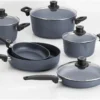 Woll Cookware - Diamond Plus Induction Cookware Set: 10 Pieces -Le Creuset sales set10dpi compressed