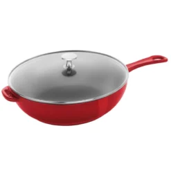Staub 2.9 Qt Cast Iron Daily Pan | Cherry