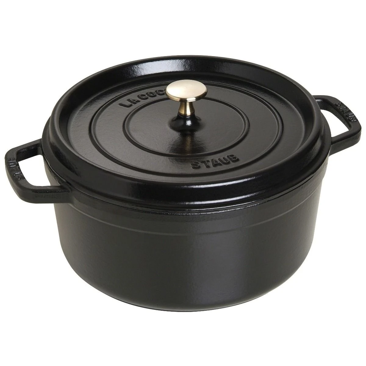 Staub 5.5 Qt. Round Cocotte/Dutch Oven | Matte Black 3 Staub 5.5 Qt. Round Cocotte/Dutch Oven | Matte Black